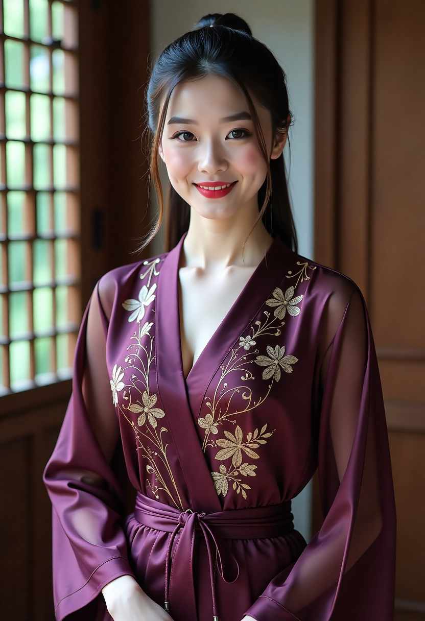 风铃与旧相机海报